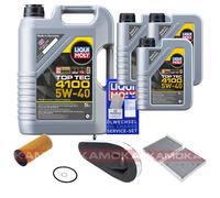 KAMOKA Controllo Set Liqui Moly Top Tec 4100 5W-40 8L Per BMW 5er