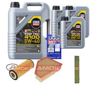 KAMOKA Controllo set Liqui Moly Top Tec-4100 5W-40 8L per BMW Serie 3 Touring