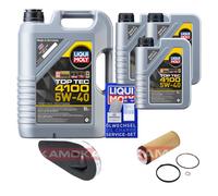KAMOKA Controllo set Liqui Moly Top Tec-4100 5W-40 8L per BMW serie 5