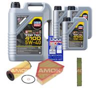 KAMOKA Controllo Set Liqui Moly Top Tec 4100 5W-40 8L Per BMW X1 1Er