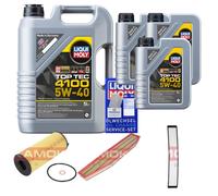 KAMOKA Controllo Set Liqui Moly Top Tec 4100 5W-40 8L Per BMW X3