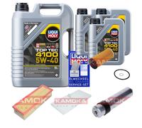 KAMOKA Controllo Set Liqui Moly Top Tec 4100 5W-40 8L Per BMW X3 X4