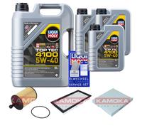KAMOKA Controllo Set Liqui Moly Top Tec 4100 5W-40 8L Per Dodge Caliber