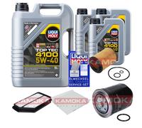 KAMOKA Controllo Set Liqui Moly Top Tec 4100 5W-40 8L Per Honda Civic VIII