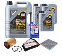 Kamoka Controllo Set Liqui Moly Top Tec 4100 5W-40 8L per Honda Cr-V