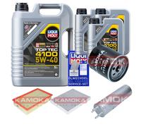 Kamoka Controllo Set Liqui Moly Top Tec 4100 5W-40 8L per VW Multivan (VI)