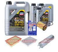 Kamoka Controllo Set Liqui Moly Top Tec 4100 5W-40 8L per VW Transporter