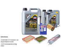 Kamoka Controllo Set Liqui Moly Top Tec 4100 5W-40 8L per VW Transporter (VI)