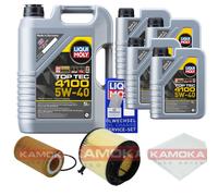 KAMOKA Controllo Set Liqui Moly Top Tec 4100 5W-40 9L Per Audi A5 Cabriolet