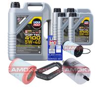 KAMOKA Controllo Set Liqui Moly Top Tec 4100 5W-40 9L Per Audi A8