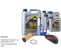 Kamoka Controllo Set Liqui Moly Top Tec 4100 5W-40 9L per BMW 5er Touring