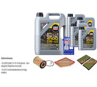 Kamoka Controllo Set Liqui Moly Top Tec 4100 5W-40 9L per BMW 6er Cabriolet