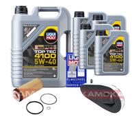 Kamoka Controllo Set Liqui Moly Top Tec 4100 5W-40 9L per Per BMW