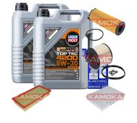 KAMOKA Controllo Set Liqui Moly Top Tec 4200 5W-30 10L Per VW Touareg 3.0 V6