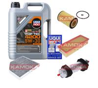 KAMOKA Controllo Set Liqui Moly Top Tec 4200 5W-30 5L Per Audi Q5 2.0 TDI
