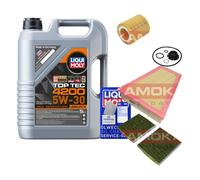 KAMOKA Controllo Set Liqui Moly Top Tec 4200 5W-30 5L Per BMW 5 Serie 520i 528i