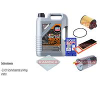 Kamoka Controllo Set Liqui Moly Top Tec 4200 5W-30 5L per Fiat 500 C 1.3 D '