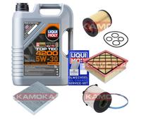 KAMOKA Controllo Set Liqui Moly Top Tec 4200 5W-30 5L Per Opel Meriva B