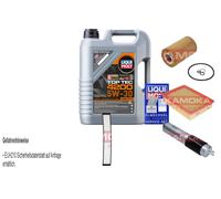 Kamoka Controllo Set Liqui Moly Top Tec 4200 5W-30 5L per Scarico BMW 3er 318i