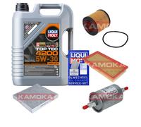 Kamoka Controllo Set Liqui Moly Top Tec 4200 5W-30 5L per VW Di Polo 1.4