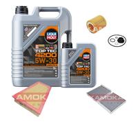 KAMOKA Controllo Set Liqui Moly Top Tec 4200 5W-30 6L Per BMW 5 Serie 520I 528I