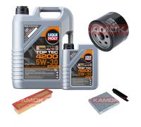 Kamoka Controllo Set Liqui Moly Top Tec 4200 5W-30 6L per Dacia Logan
