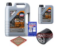 Kamoka Controllo Set Liqui Moly Top Tec 4200 5W-30 6L per Nissan Pathfinder