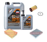Kamoka Controllo Set Liqui Moly Top Tec 4200 5W-30 6L per Opel Moka / Moca