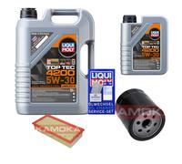 KAMOKA Controllo Set Liqui Moly Top Tec 4200 5W-30 6L Per Peugeot 807 2.2