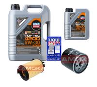 Kamoka Controllo Set Liqui Moly Top Tec 4200 5W-30 6L per VW Jetta IV 1.2
