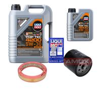 KAMOKA Controllo Set Liqui Moly Top Tec 4200 5W-30 6L Per VW Lupo 1.0 Polo