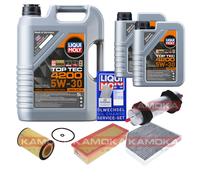 KAMOKA Controllo Set Liqui Moly Top Tec 4200 5W-30 7L Per Audi Q5 2.0 TDI