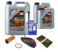 KAMOKA Controllo Set Liqui Moly Top Tec 4200 5W-30 7L Per BMW 5 Serie 520d 518d