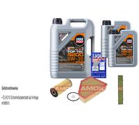 Kamoka Controllo Set Liqui Moly Top Tec 4200 5W-30 7L per BMW X1.Xdrive18d
