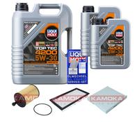 KAMOKA Controllo Set Liqui Moly Top Tec 4200 5W-30 7L Per Dodge Caliber Jeep