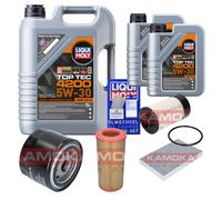 KAMOKA Controllo Set Liqui Moly Top Tec 4200 5W-30 7L Per Iveco Daily IV