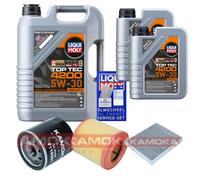 Kamoka Controllo Set Liqui Moly Top Tec 4200 5W-30 7L per Opel Astra K 1.4