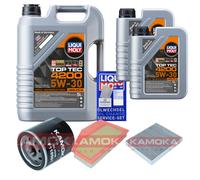 KAMOKA Controllo Set Liqui Moly Top Tec 4200 5W-30 7L Per Opel Insignia B