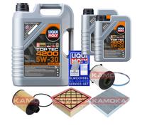 KAMOKA Controllo Set Liqui Moly Top Tec 4200 5W-30 7L Per Opel Meriva B