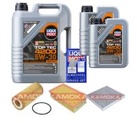 KAMOKA Controllo Set Liqui Moly Top Tec 4200 5W-30 7L Per Seat Leon ST 1.8