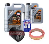 KAMOKA Controllo Set Liqui Moly Top Tec 4200 5W-30 7L Per VW Lupo 1.0 Polo