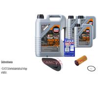 KAMOKA Controllo Set Liqui Moly Top Tec 4200 5W-30 8L Per BMW 5 Serie 520D 518D