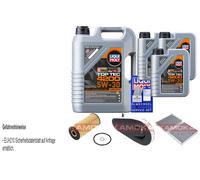 Kamoka Controllo Set Liqui Moly Top Tec 4200 5W-30 8L per BMW Di 5er