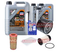 Kamoka Controllo Set Liqui Moly Top Tec 4200 5W-30 8L per Iveco Giornaliero IV