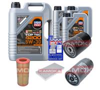 Kamoka Controllo Set Liqui Moly Top Tec 4200 5W-30 8L per Iveco Quotidiano (III)