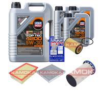 Kamoka Controllo Set Liqui Moly Top Tec 4200 5W-30 8L per LED VW Passat