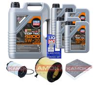 KAMOKA Controllo Set Liqui Moly Top Tec 4200 5W-30 9L Per Audi A5 S5 Quattro