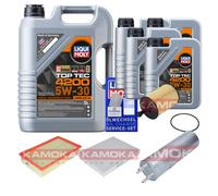 KAMOKA Controllo Set Liqui Moly Top Tec 4200 5W-30 9L Per VW Transporter V