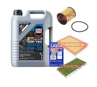 Kamoka Controllo Set Liqui Moly Top Tec 4600 5W-30 5L per Opel Corsa C .