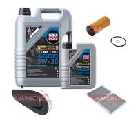 KAMOKA Controllo Set Liqui Moly Top Tec 4600 5W-30 6L Per BMW 5 Serie 520D 518D